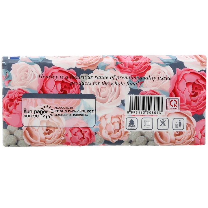 Khăn giấy lụa Hensley cao cấp gói 260 tờ ( 2 lớp )