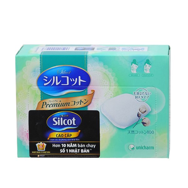 Bông tẩy trang cao cấp Silcot Premium H.66 miếng