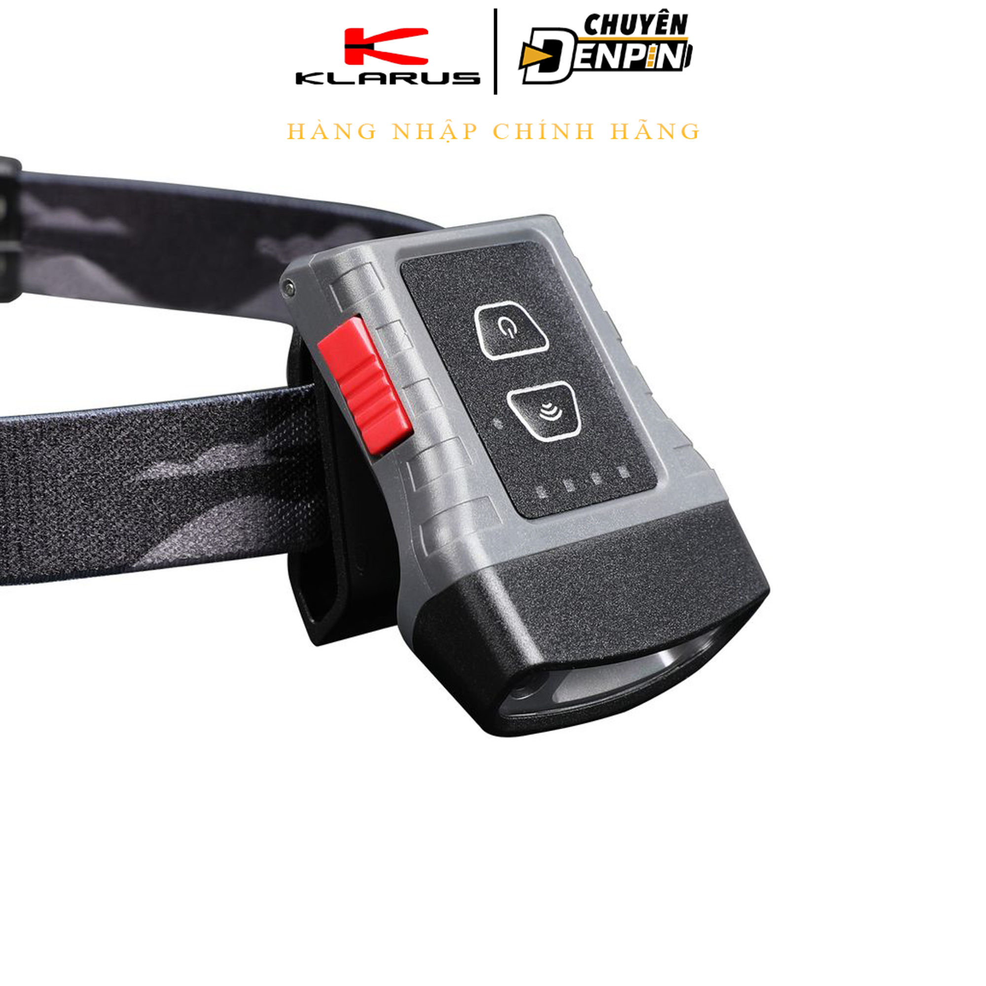 Đèn pin đội đầu, cài nón Klarus HC3