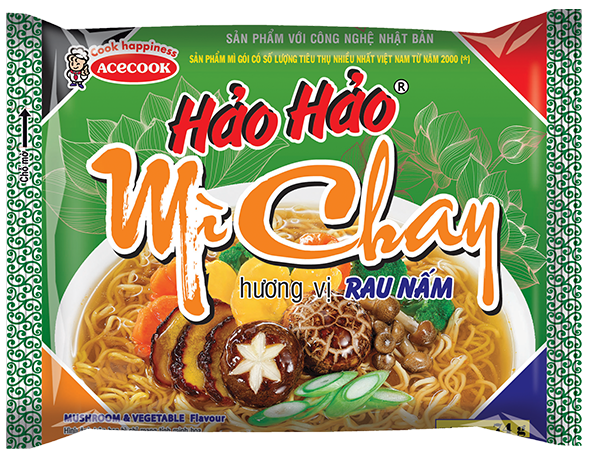 Gói mì ăn liền hảo hảo tôm chua cay 75g
