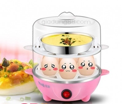 [HCM]NỒI HẤP LUỘC TRỨNG ĐA NĂNG VỚI THIẾT KẾ 2 TẦNG TIỆN LỢI - NỒI HẤP ĐA CHỨC NĂNG CÓ THỂ HẤP RAU CỦ QUẢ  HÂM NÓNG THỨC ĂN NHANH