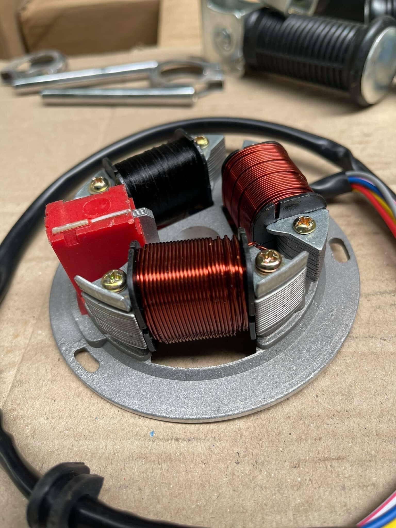 Bộ điện mâm lửa máy phát điện simson s51 s70 s83 Sr50 Sr2 Kr51