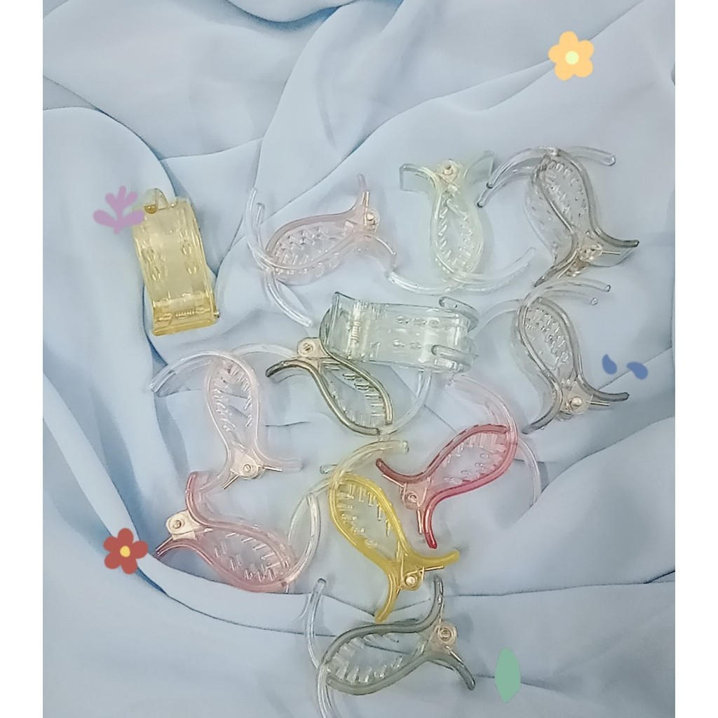 GẤP TÓC 3 RĂNG NHÁM NHIỀU MÀU