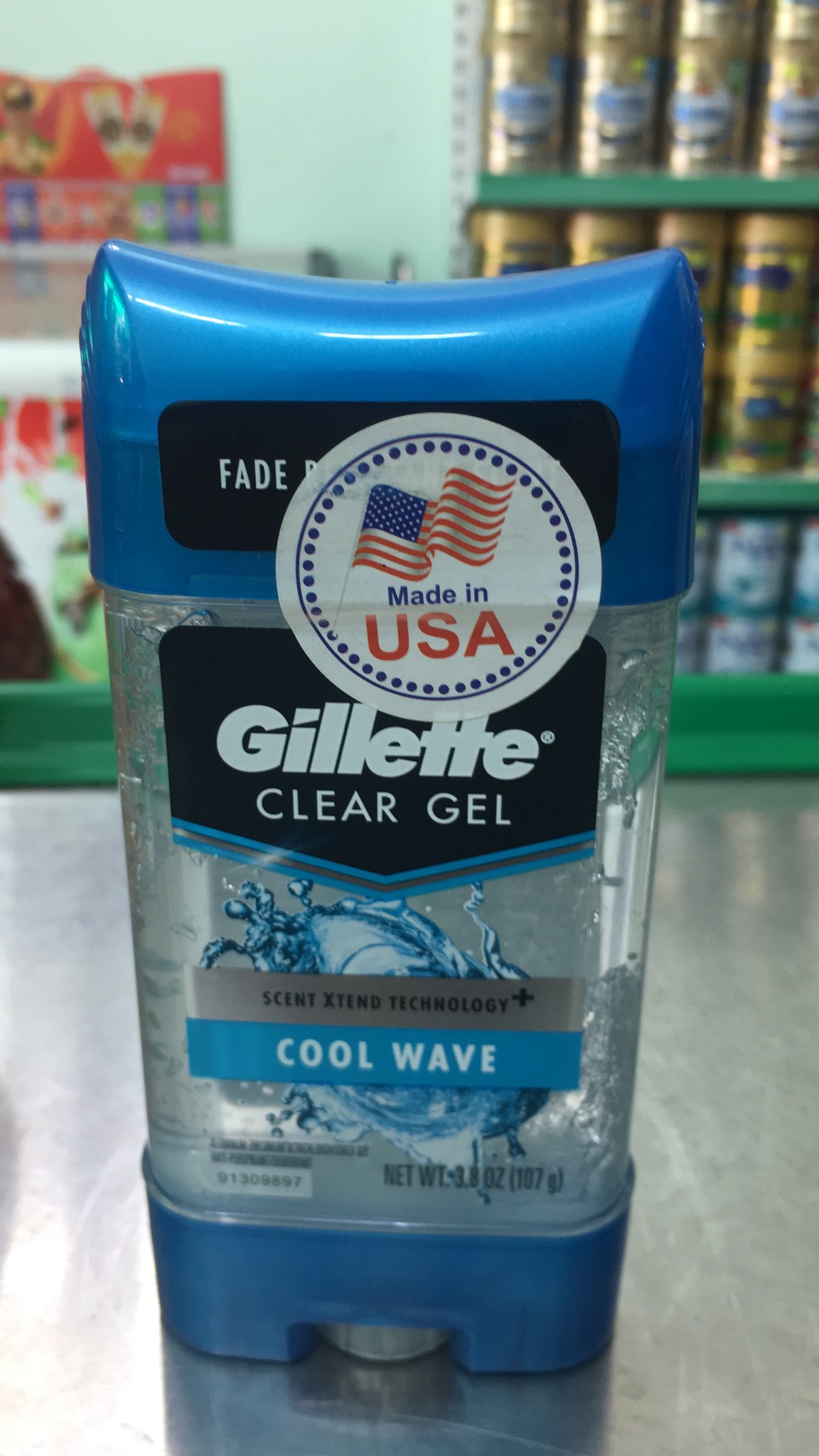 [HCM]Lăn khử mùi Gillette cool wave 107g
