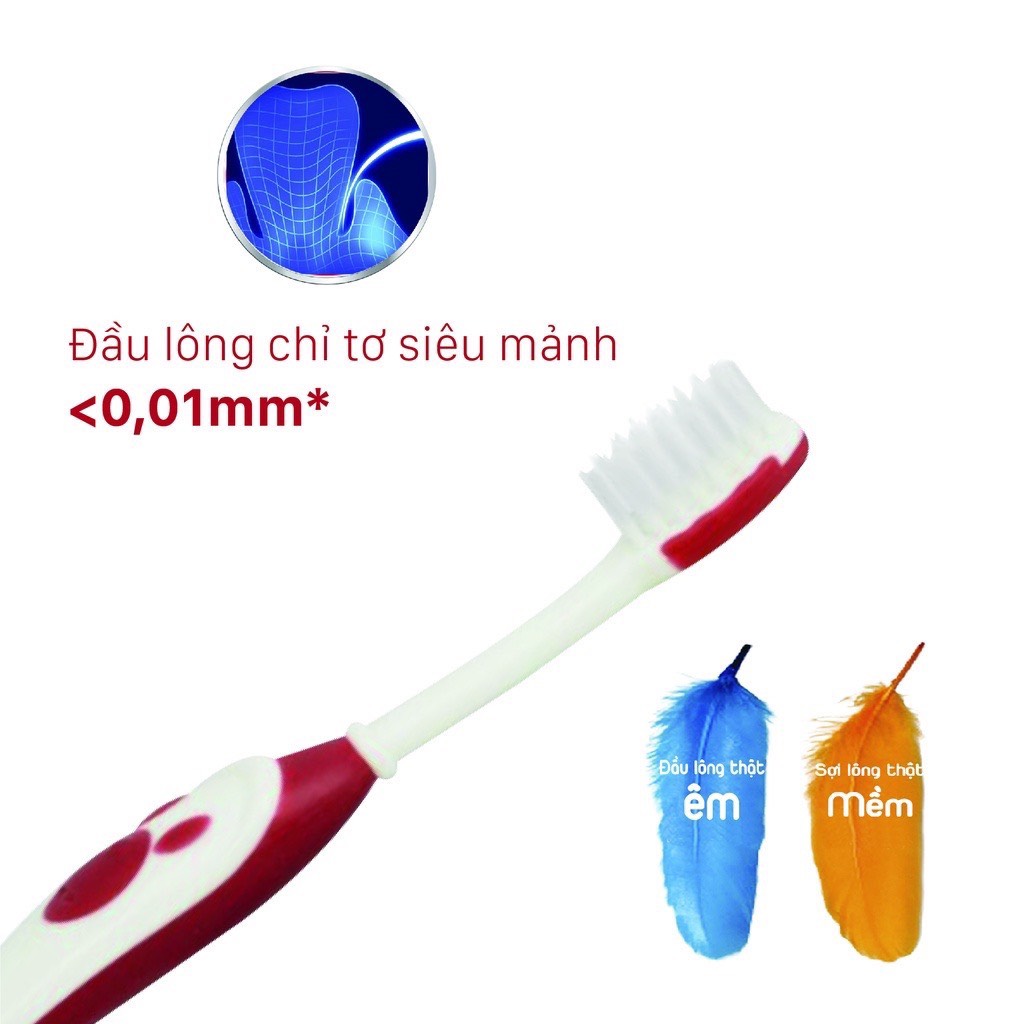 Combo 3 Bàn Chải Đánh Răng LIPZO Kid S2