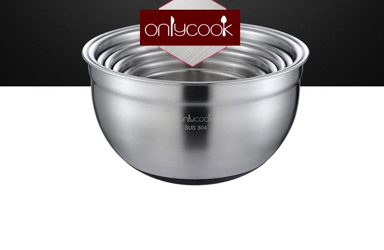 Thau inox 304 Đế Silicon Chống Trượt