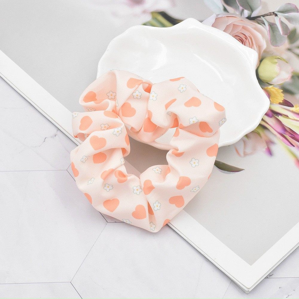 (GIÁ SỈ) COMBO 10 CÁI CỘT TÓC SCRUNCHIES NHIỀU MÀU MẪU TIM