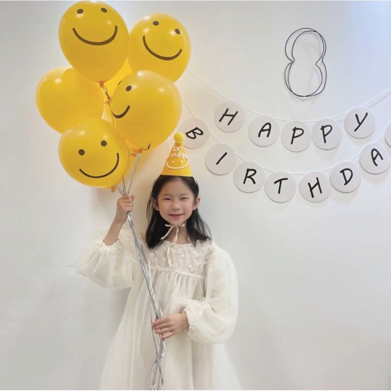 BÓNG CAO SU MẶT CƯỜI MÀU VÀNG