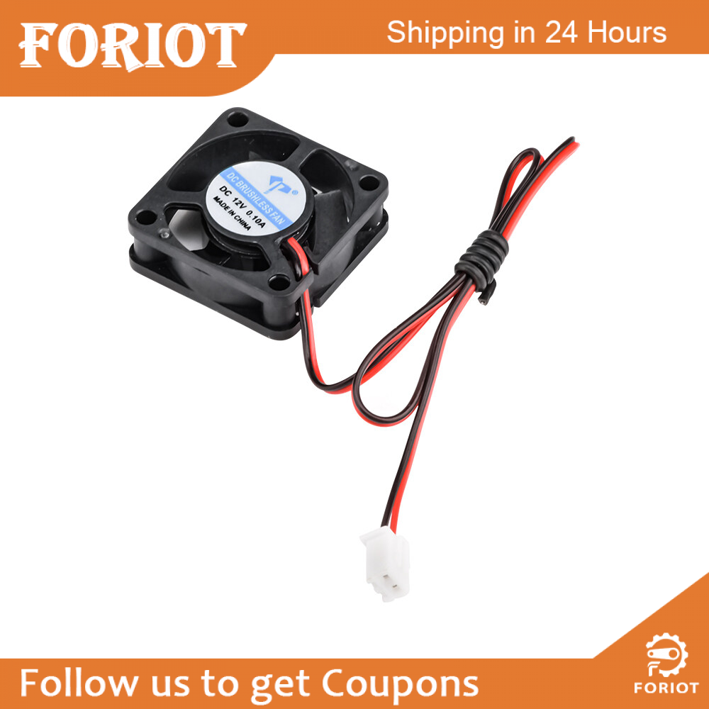 Foriot Quạt Làm Mát CPU Máy Tính DC3010 DC 5V Quạt Làm Mát Mini Hai Dây Cho Máy In 3D Máy Chiếu Xe Hơi