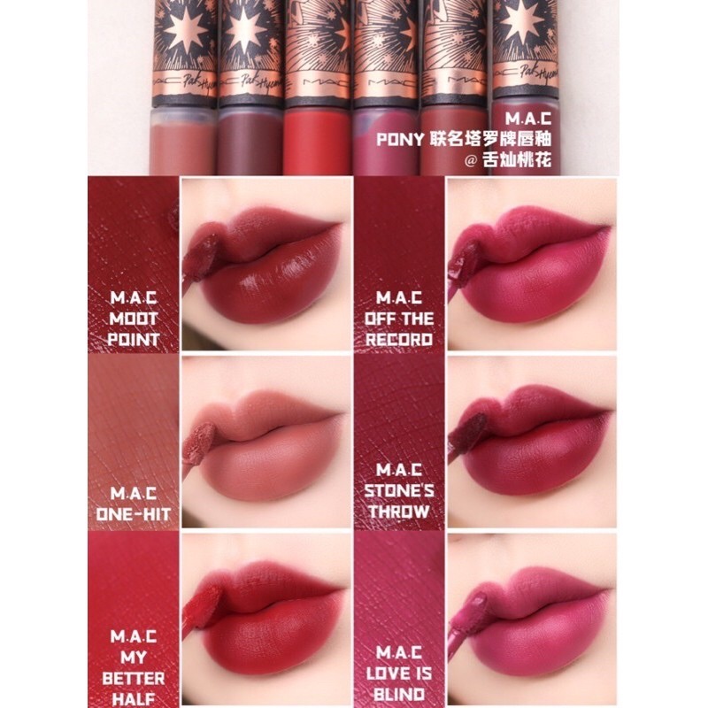 Son kem MAC Matte Lip Mousse