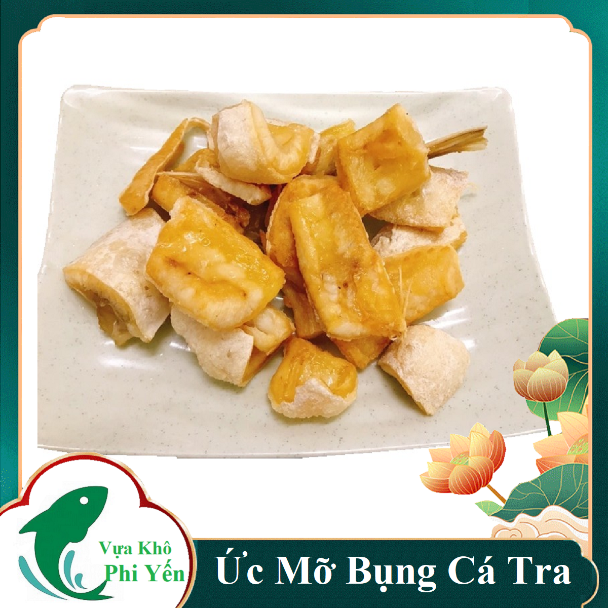Ức mỡ cá Tra thơm ngon ngất ngây - (Tặng Kèm Mắm Tắc Chua Cay Nhà Làm)