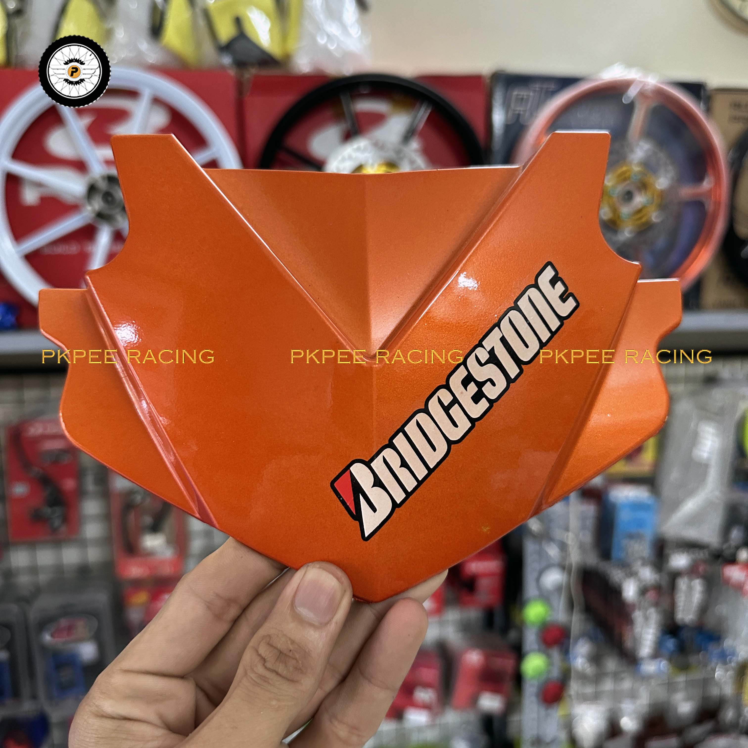 Mão Ốp Đầu Mẫu Cánh Dơi Gắn Exciter 150 Phụ Kiện Xe Máy PKPEE