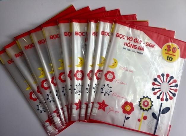 Combo 3 Tập Bọc Vở Hồng Hà Cấp 1 (30 Tờ)
