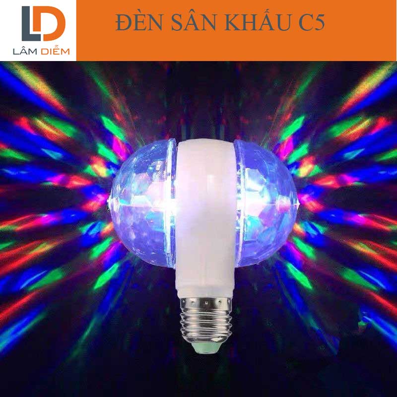 Bóng đèn led sân khấu xoay nhiều màu