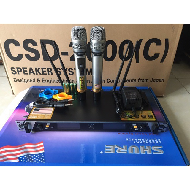 Mic shure UGX21 không dây