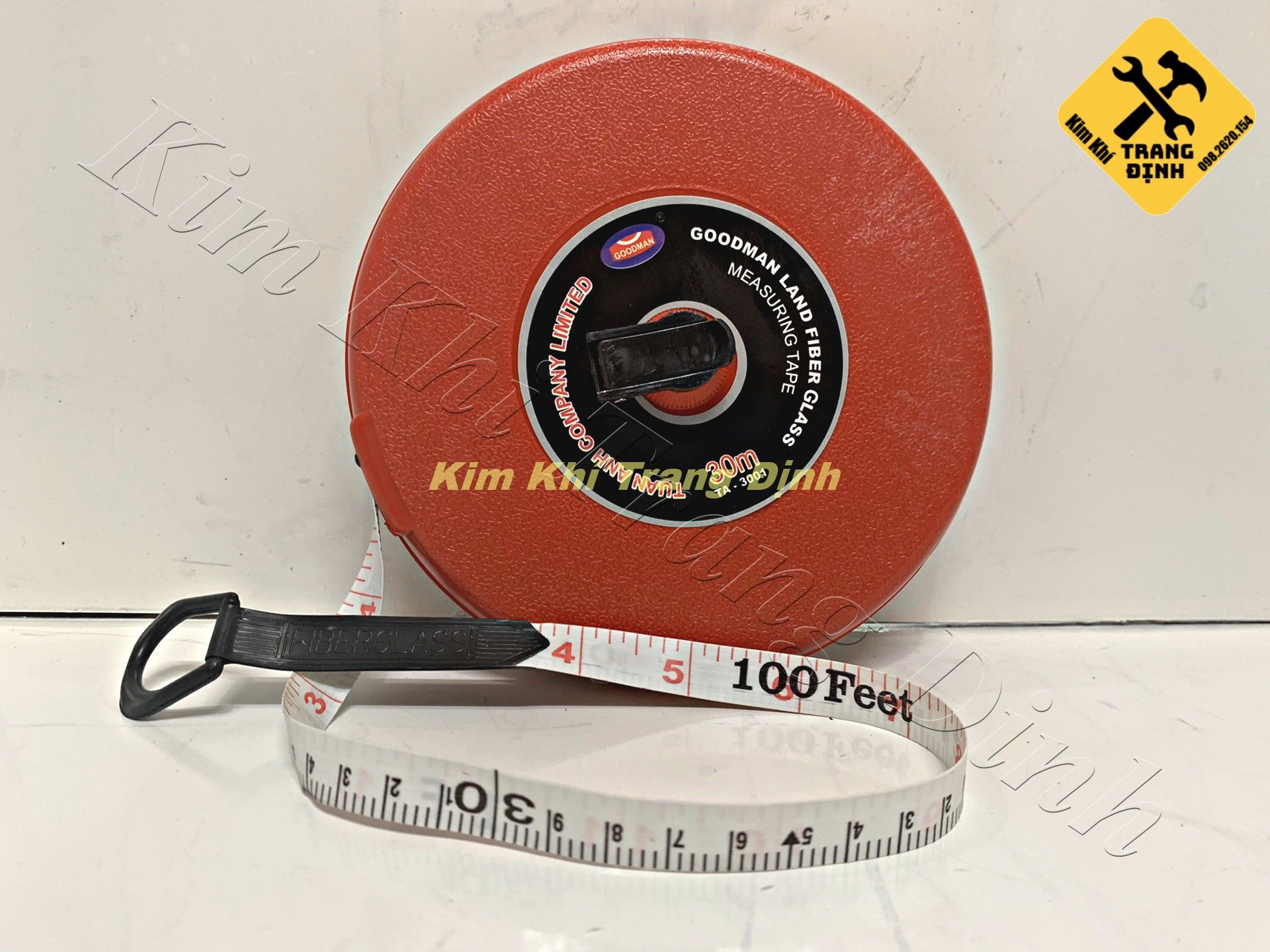 Thước dây cuộn 10m 20m 30m50m GOODMAN