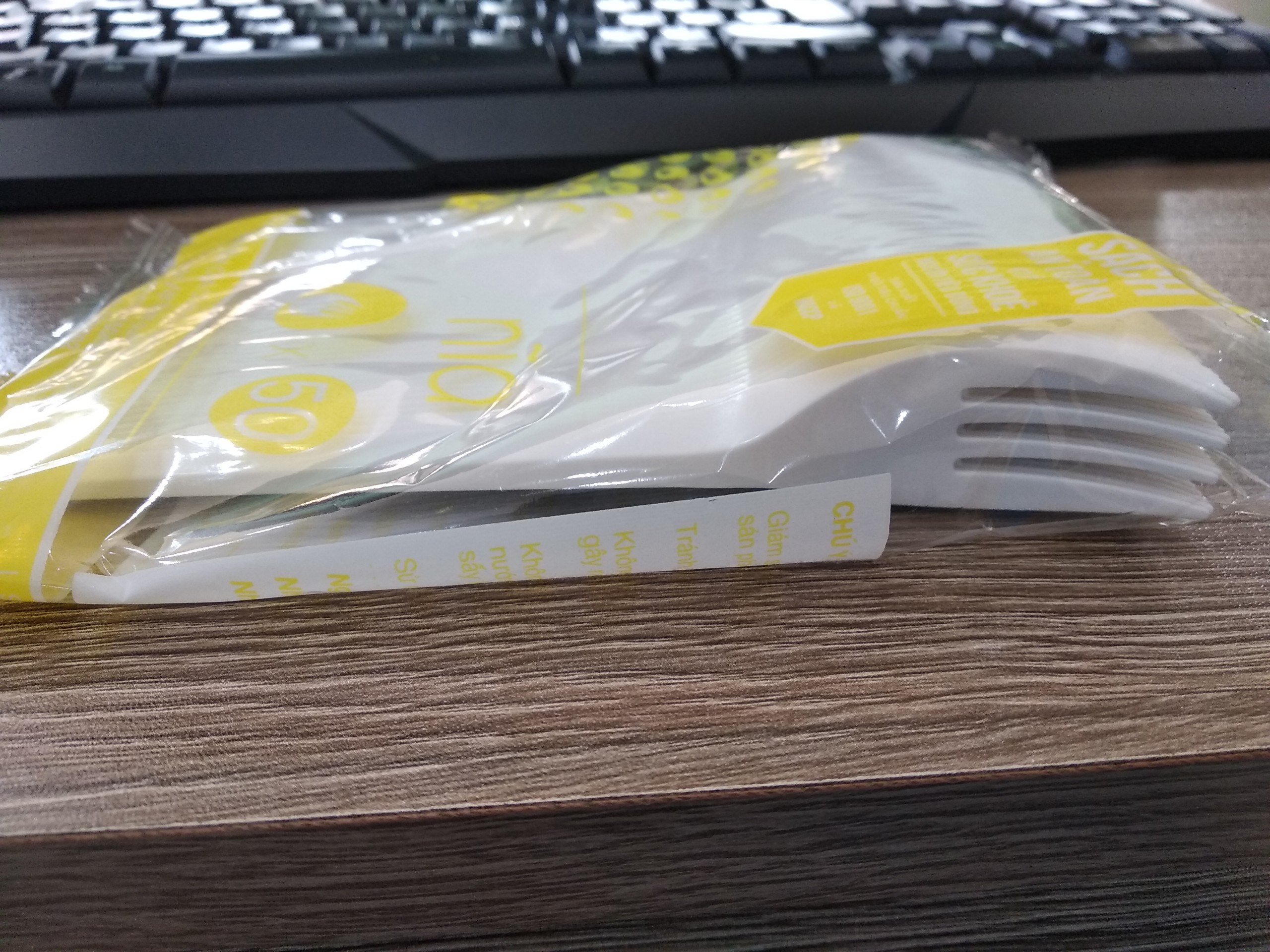 Set 5 gói Nĩa Nhựa