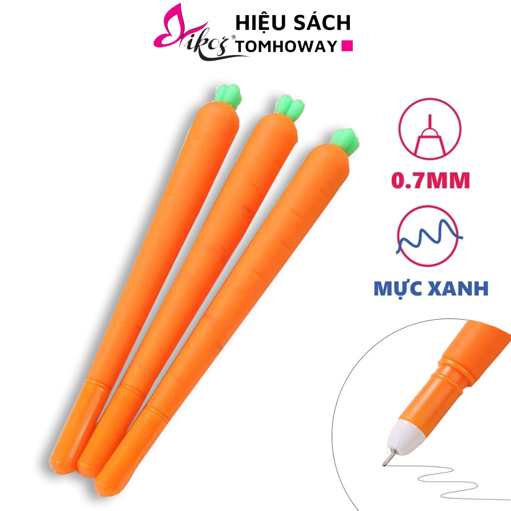 Combo 3  Bút cà rốt