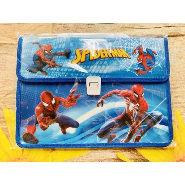 Cặp nhựa học thêm 2 ngăn cho bé hình các nhân vật hoạt hình - Cặp sách nhựa nhẹ nhàng đựng ít sách vở , tài tiệu đồ dùng học tập cho các bé tiểu học.