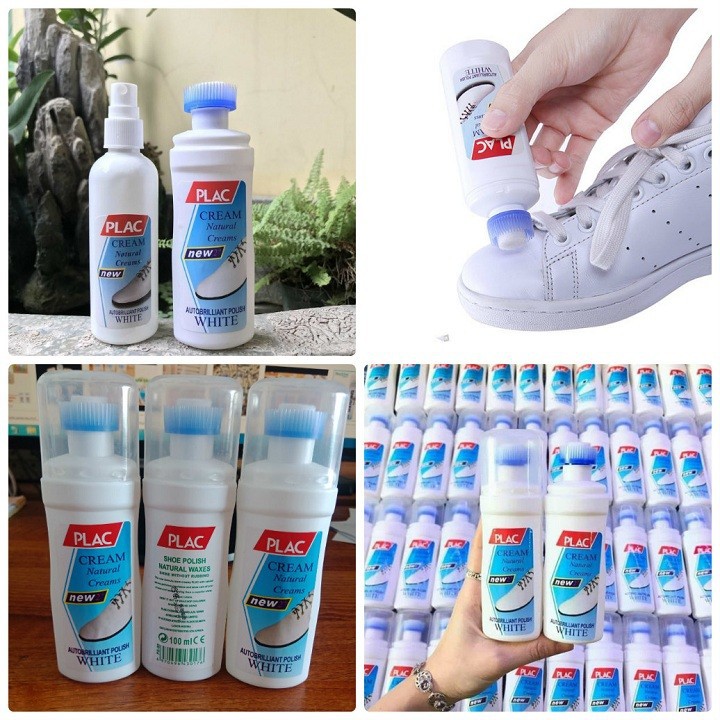 ❄️ Lọ Nước Lau Giày, Tẩy Trắng Plac 100ML ❄️