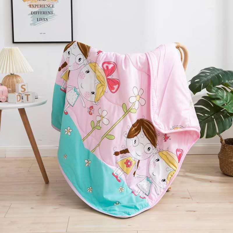 Chăn cotton đũi hè thu cho bé