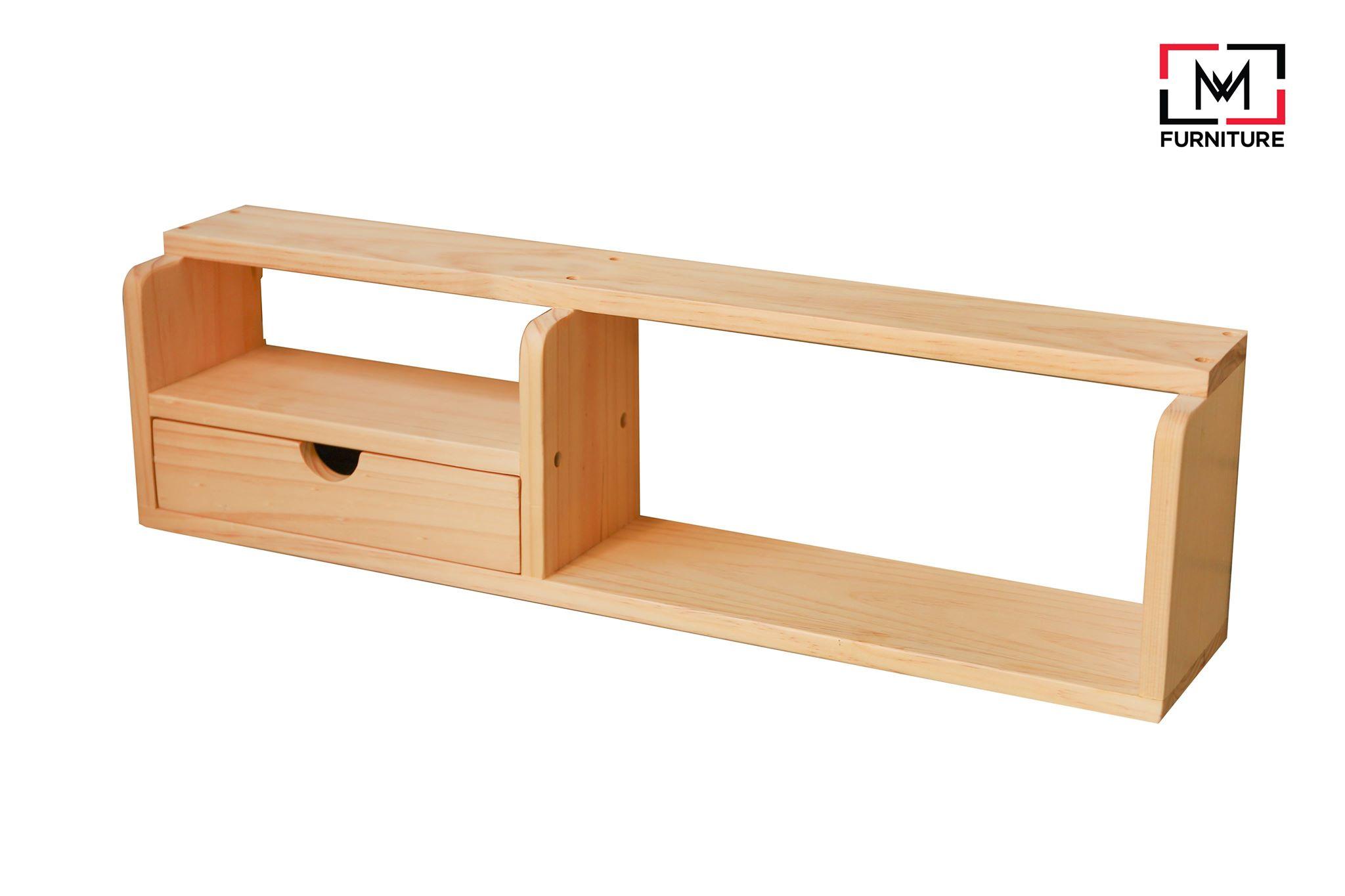 KỆ GỖ TRANG TRÍ TREO TƯỜNG - BELLE SHELF 2 RACK