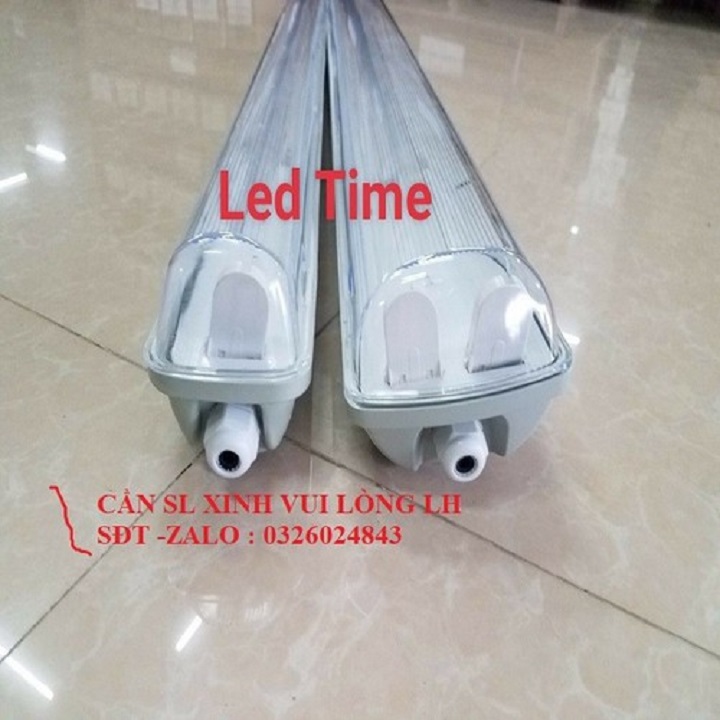 Máng chống thấm đôi 2 bóng 1,2m - Máng đèn led