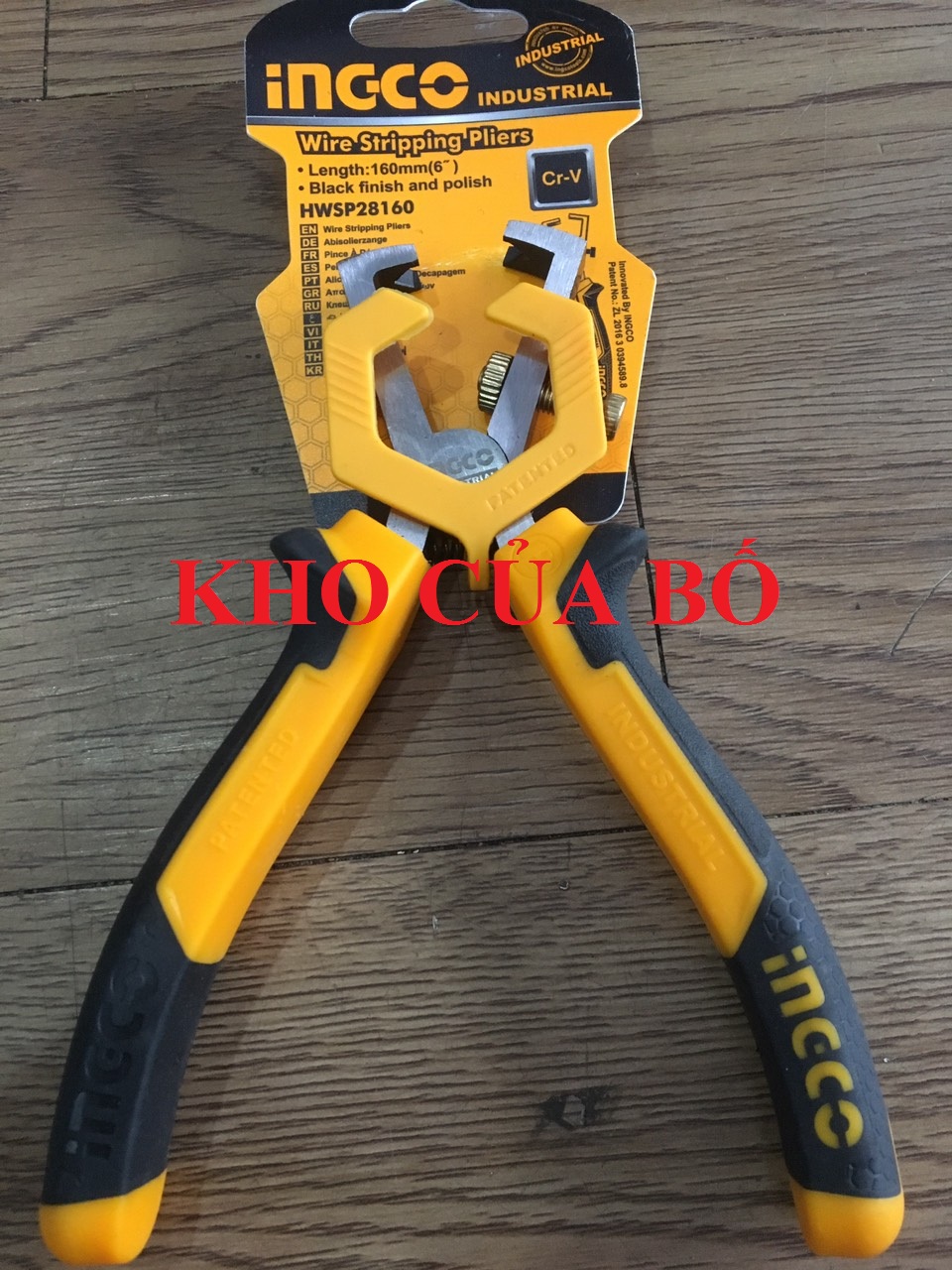 Kềm tước dây 6"/160mm Ingco HWSP28160