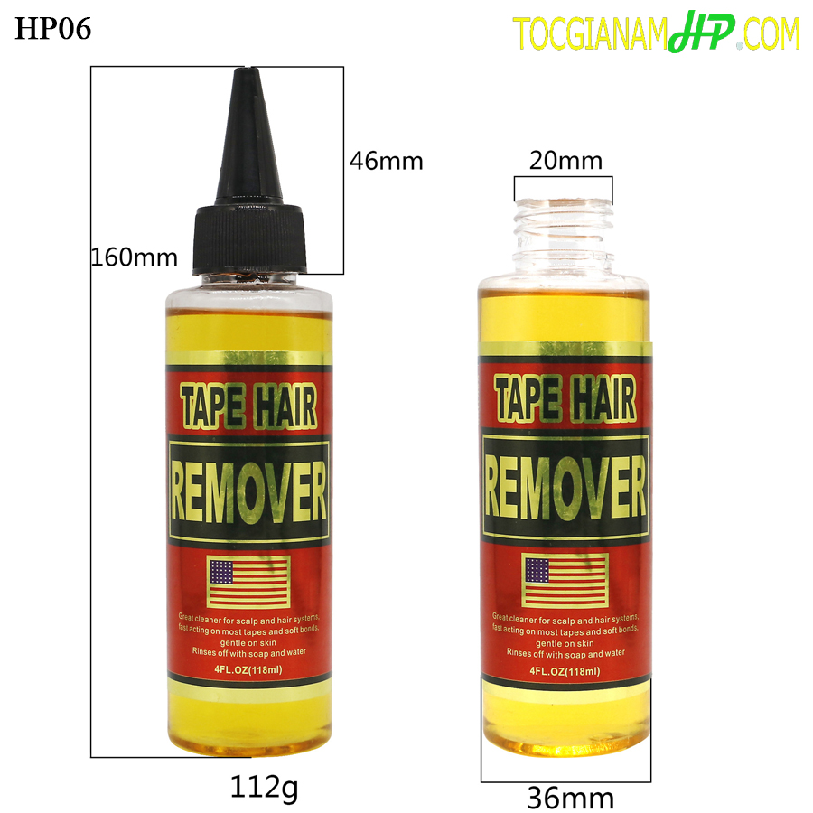 Lọ Dung Dịch Gỡ Keo Dán Tóc Giả  118ml