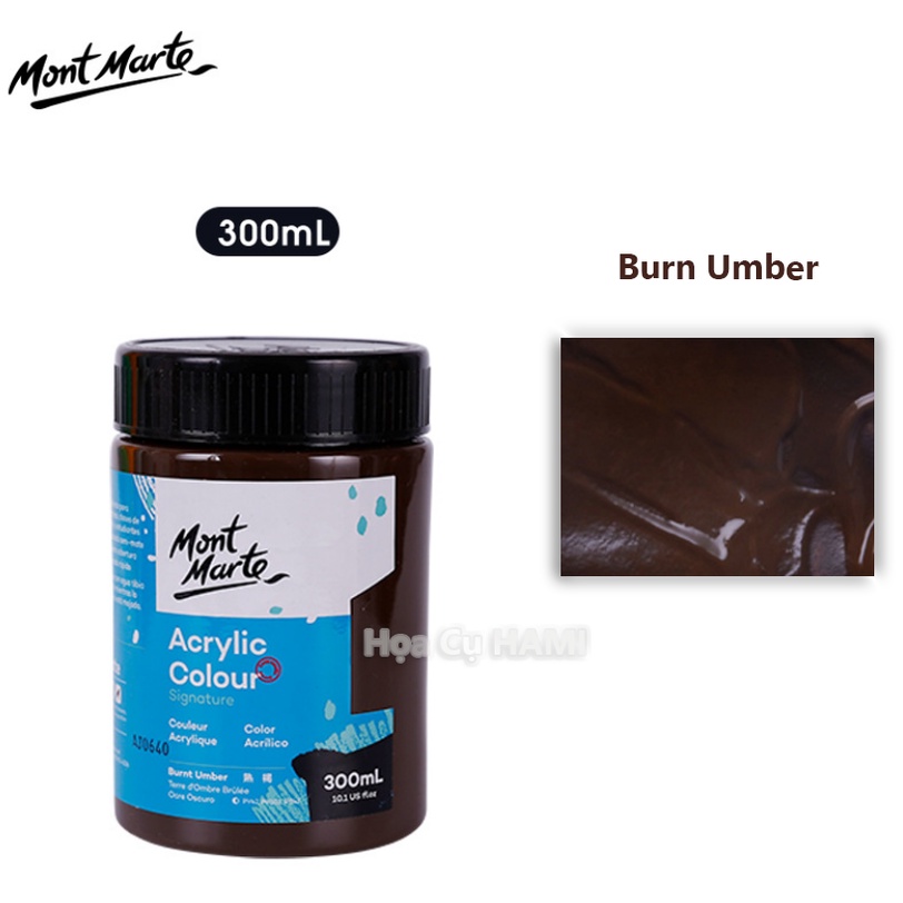 ACRYLIC 300ML MONT MARTE - Bảng màu 3