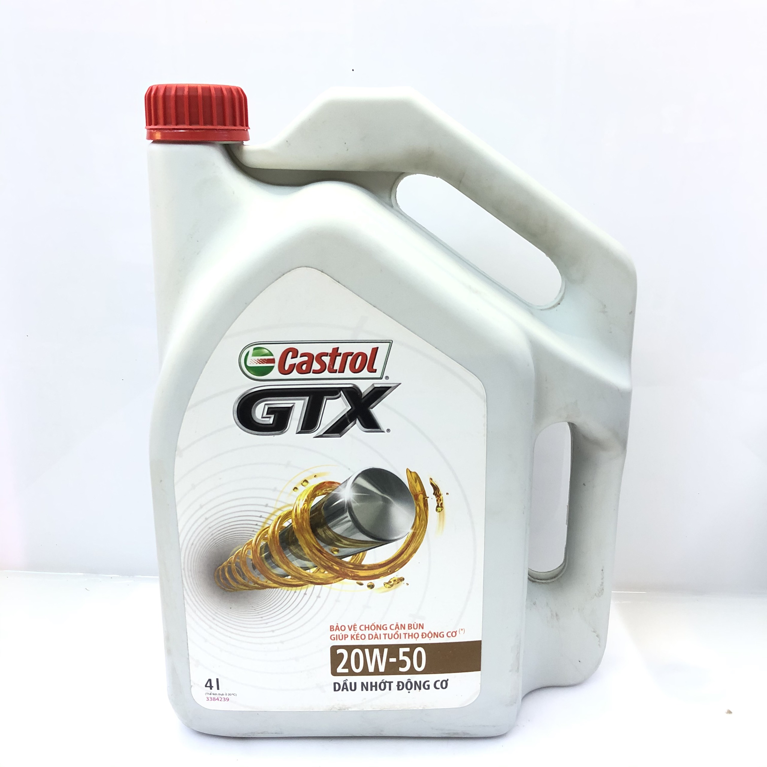 Nhớt xe ô tô cao cấp castrol gtx 20w50 4l