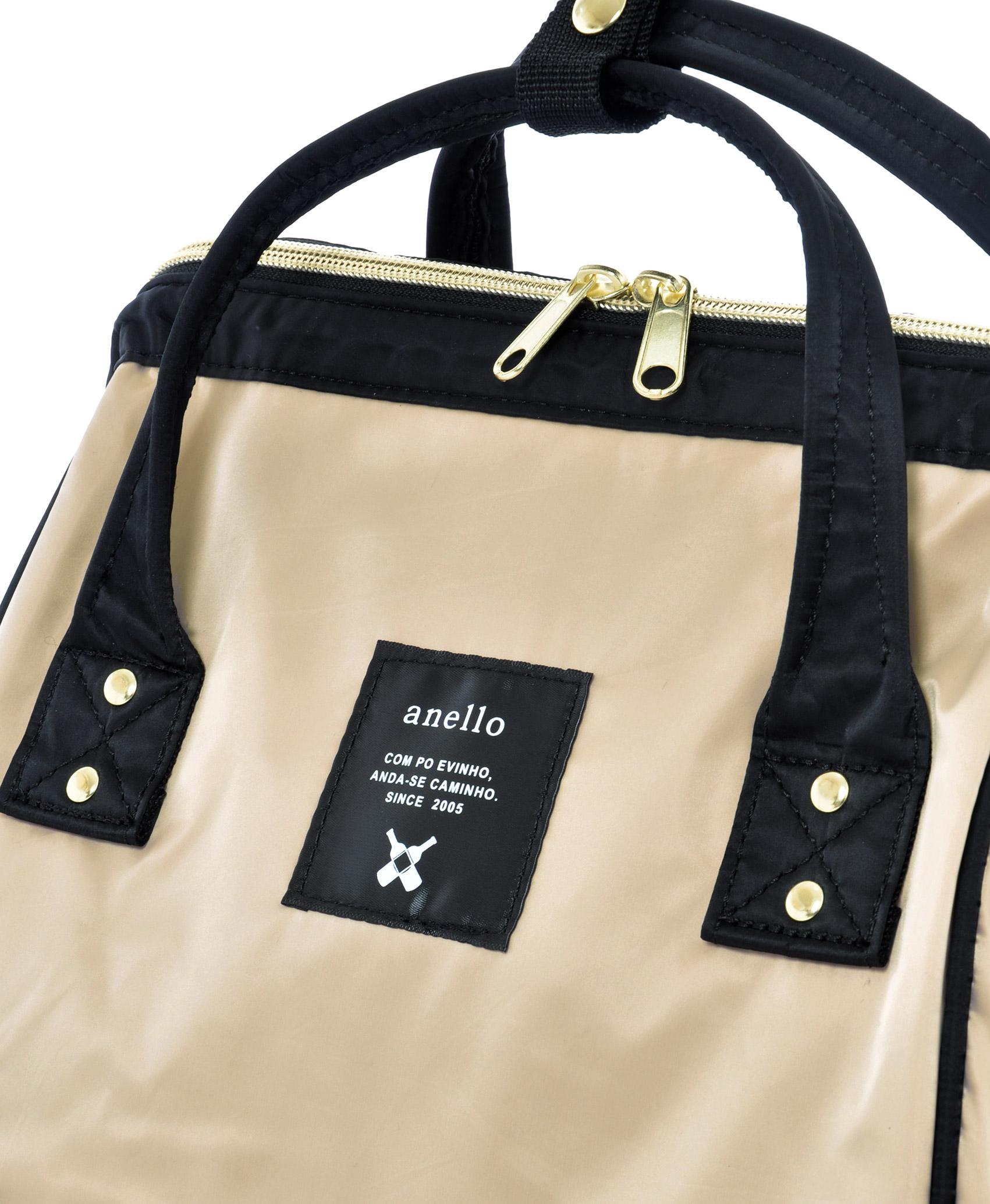 Balo ANELLO vải polyester nylon cỡ vừa AT-B1491