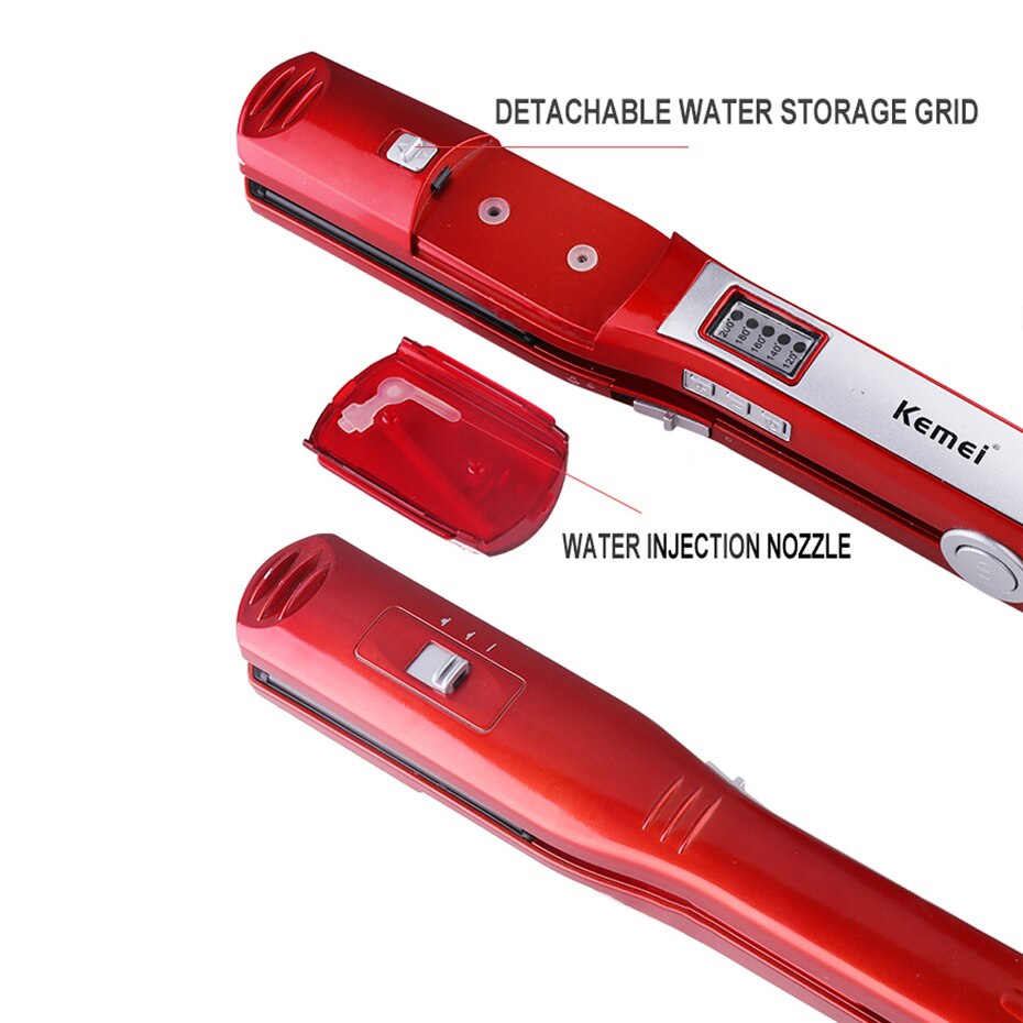 Máy Duỗi Tóc Hơi Nước Cao Cấp Kemei Km 3011