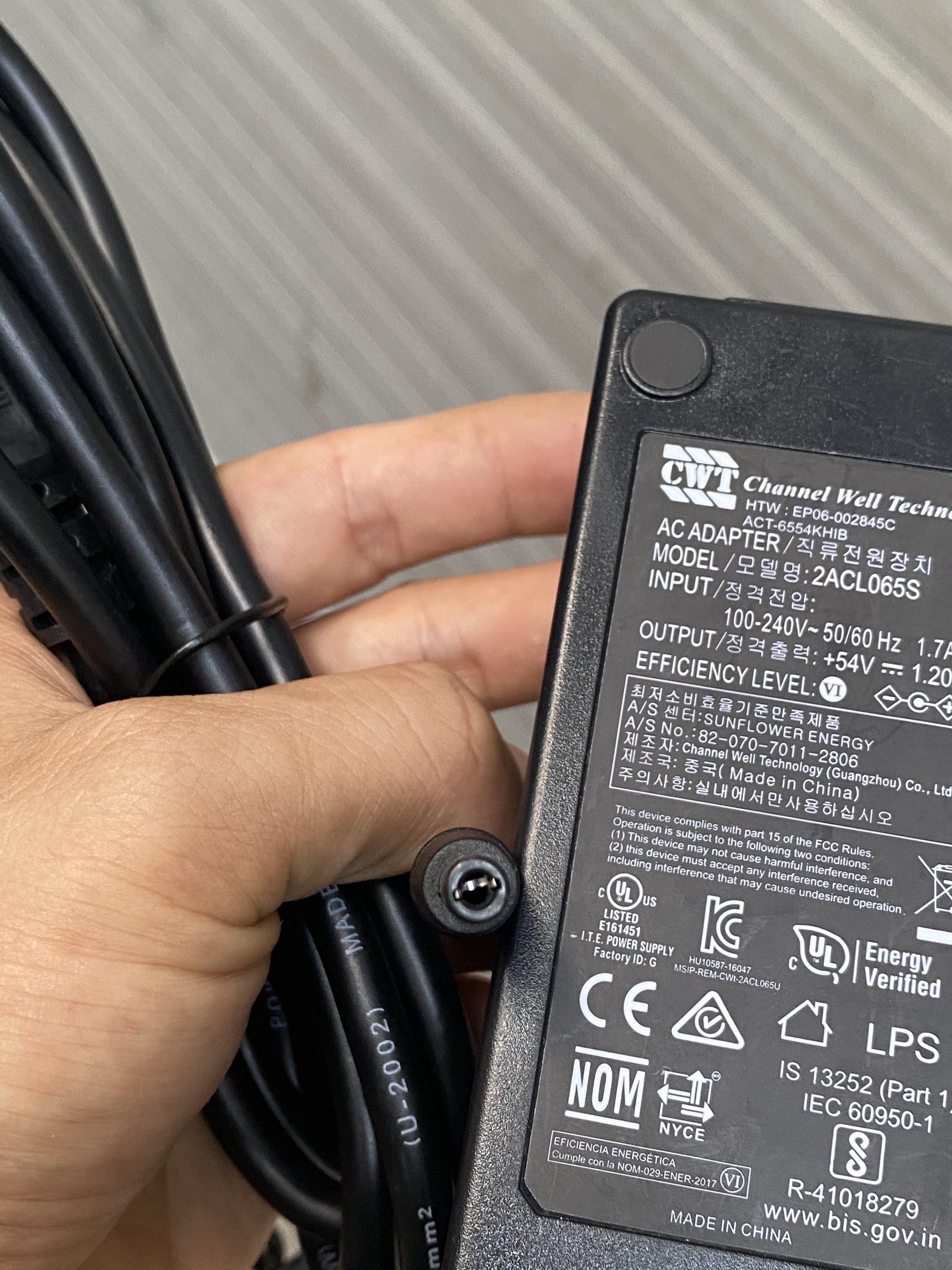 Bộ nguồn 54V-1.2A dùng cho Switch POE