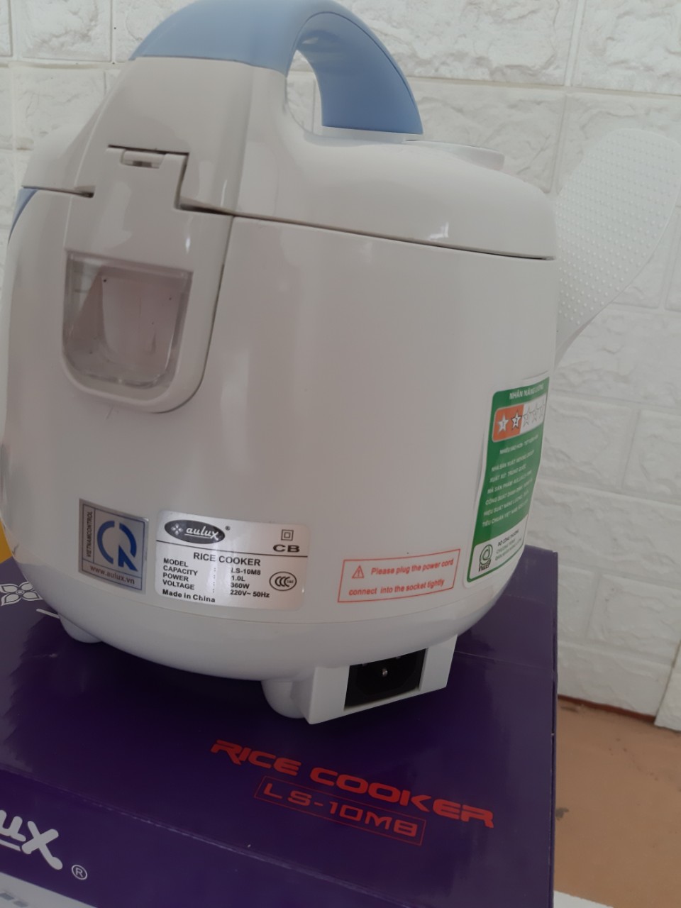 [NHỎ+ XINH] NỒI CƠM ĐIỆN CAO CẤP AULUX 1 LÍT LS-10M8- Nồi cơm Mini