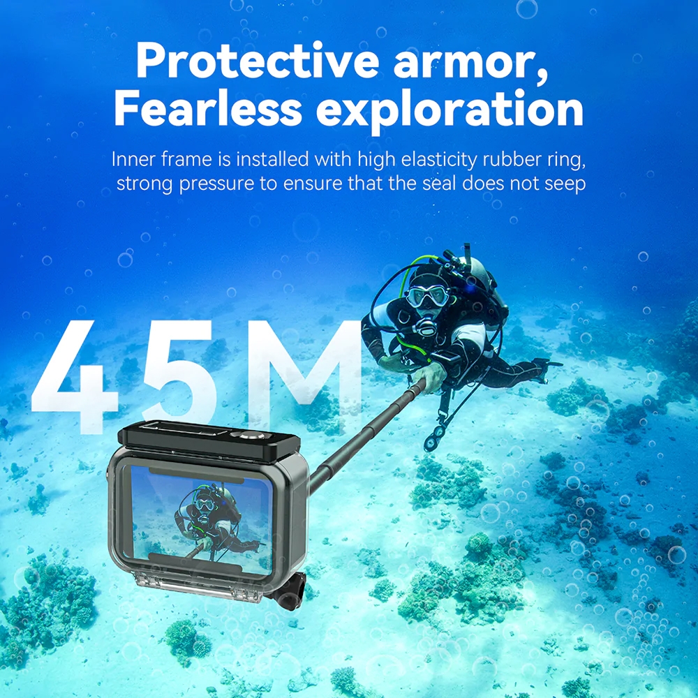 VỎ CHỐNG NƯỚC DJI OSMO ACTION 5 PRO / 4 / 3 TELESIN