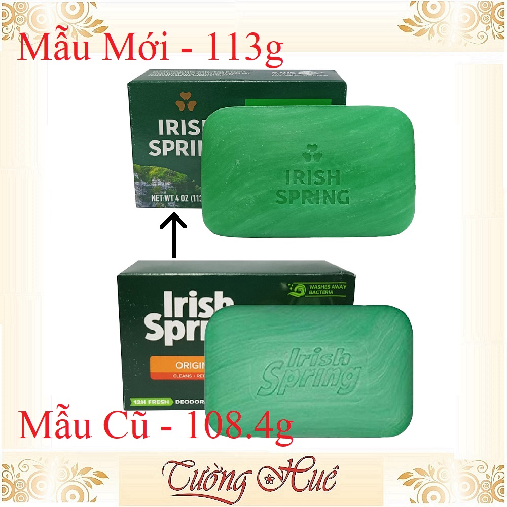 Bánh xà phòng Irish Spring 106g