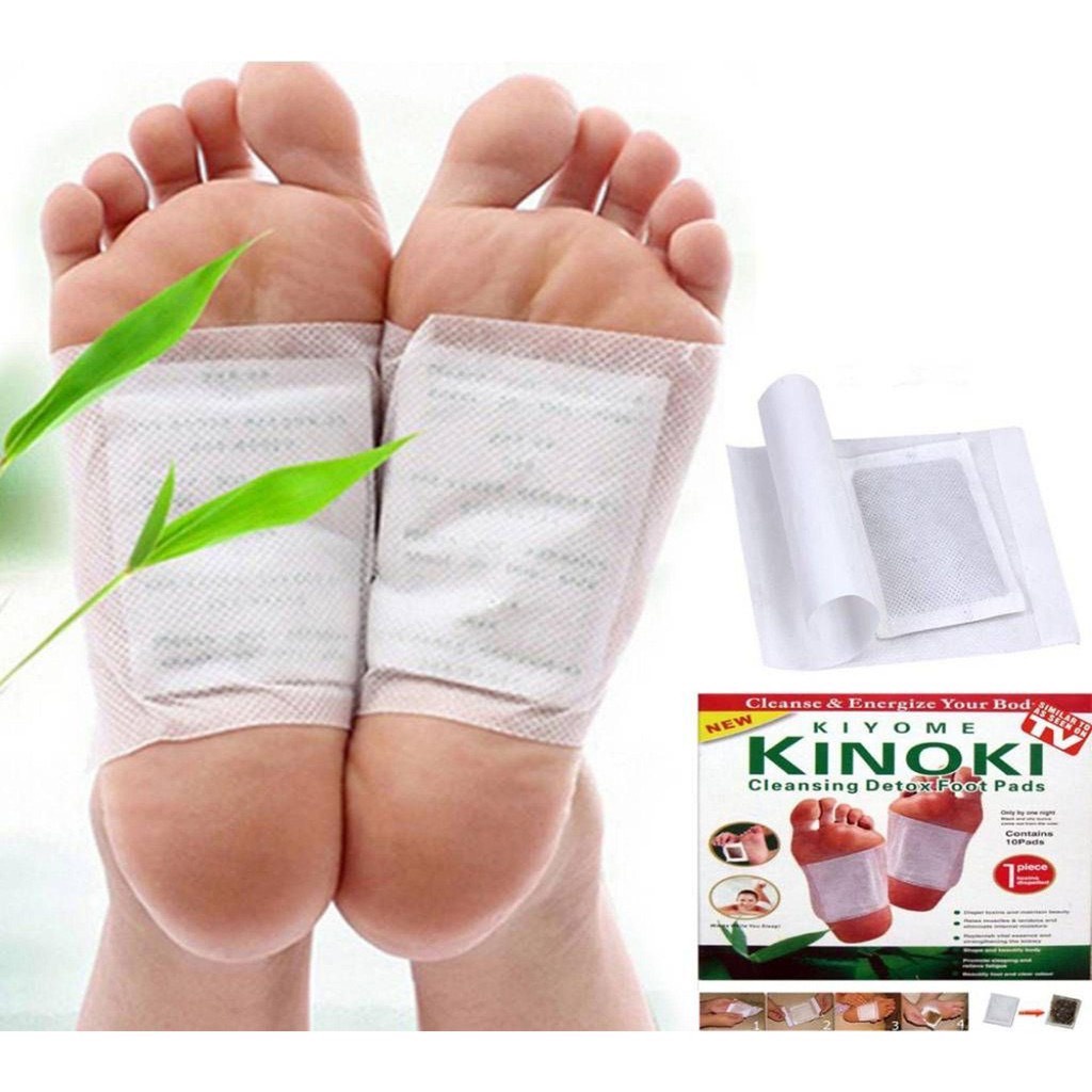 Set of 10 Japanese Detox Foot Patches
