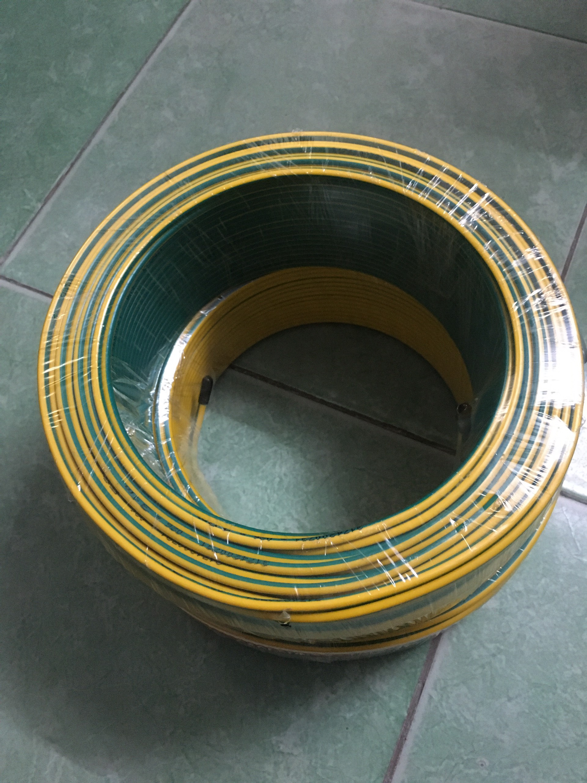 10m Dây tiếp địa vàng xanh 1x6