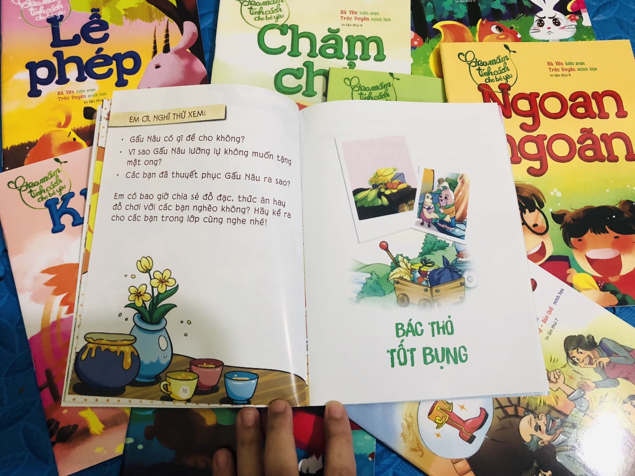 Sách Gieo mầm tính cách cho bé