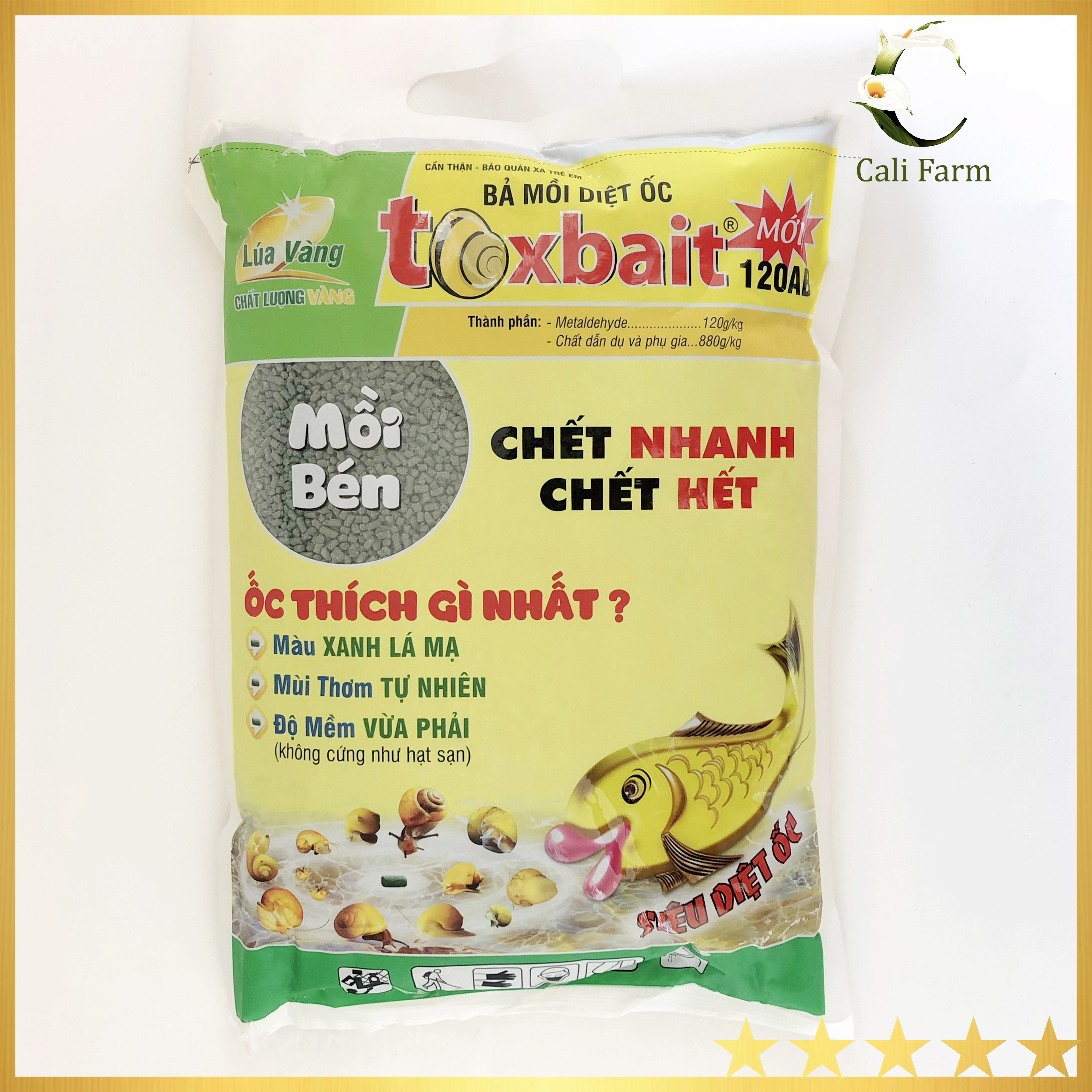 Bả mồi diệt ốc Toxbait 120AB 1Kg