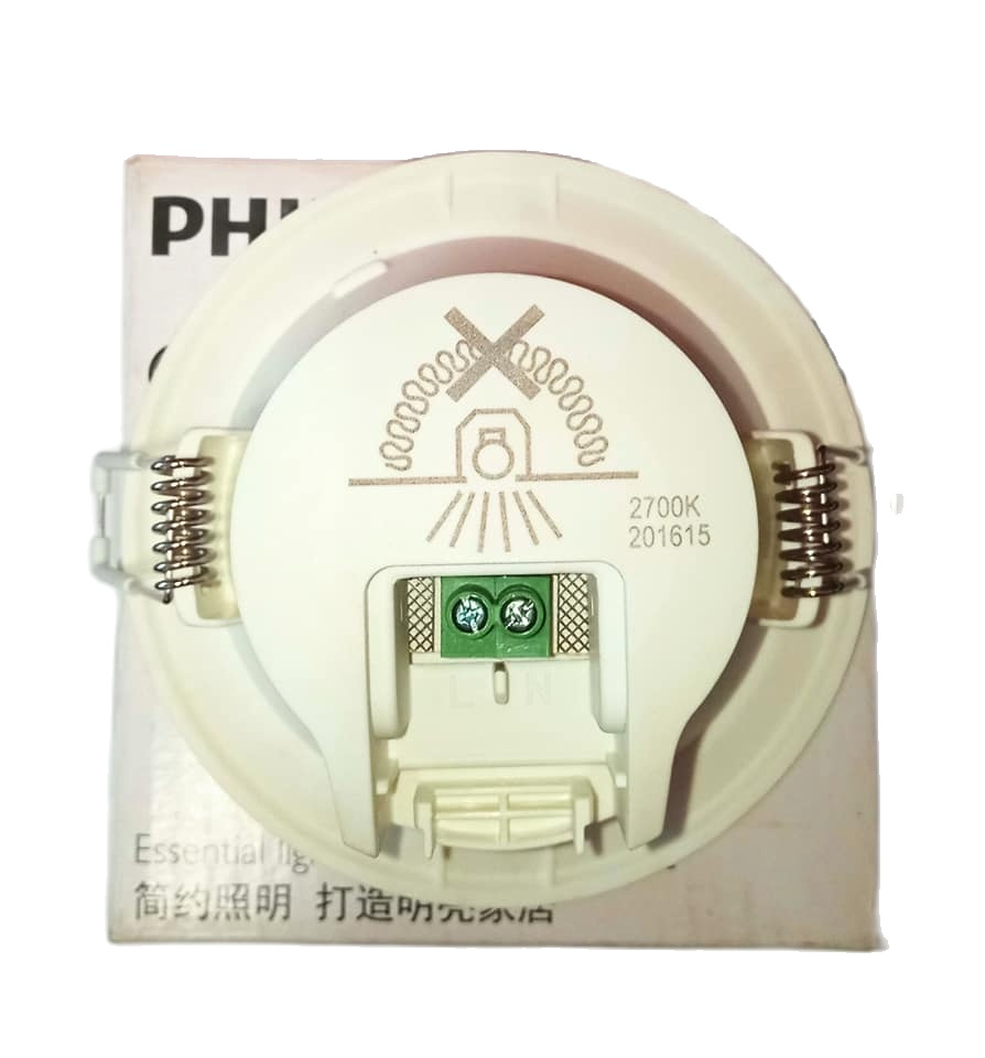 Đèn downlight âm trần Philips 44081 5W vàng,