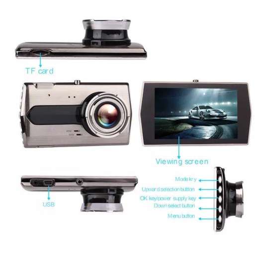Camera Hành Trình VietMap Full HD X008 (Trước Và Sau) 1080p