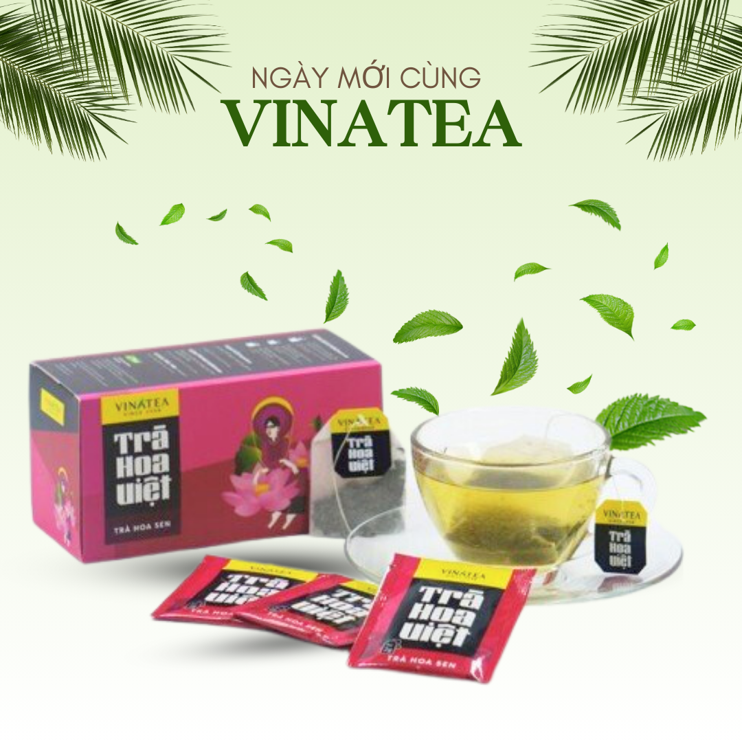 Trà Hoa Việt - Hoa Sen Túi lọc Vinatea