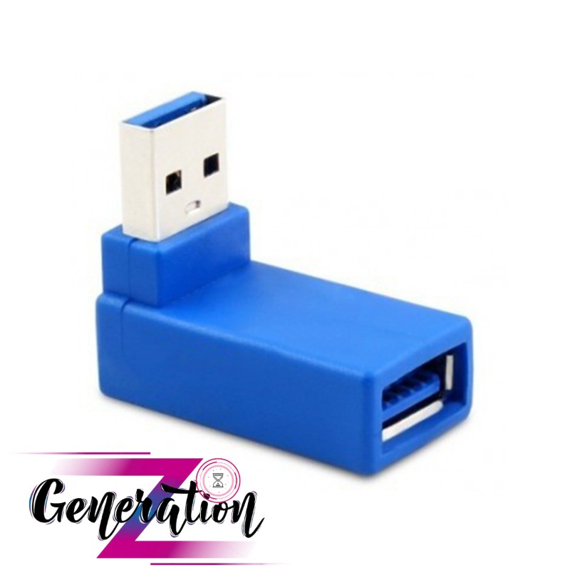 Đầu usb nối dài 3.0 vuông góc 90 độ unitek - đầu usb nối dài 3.0 unitek