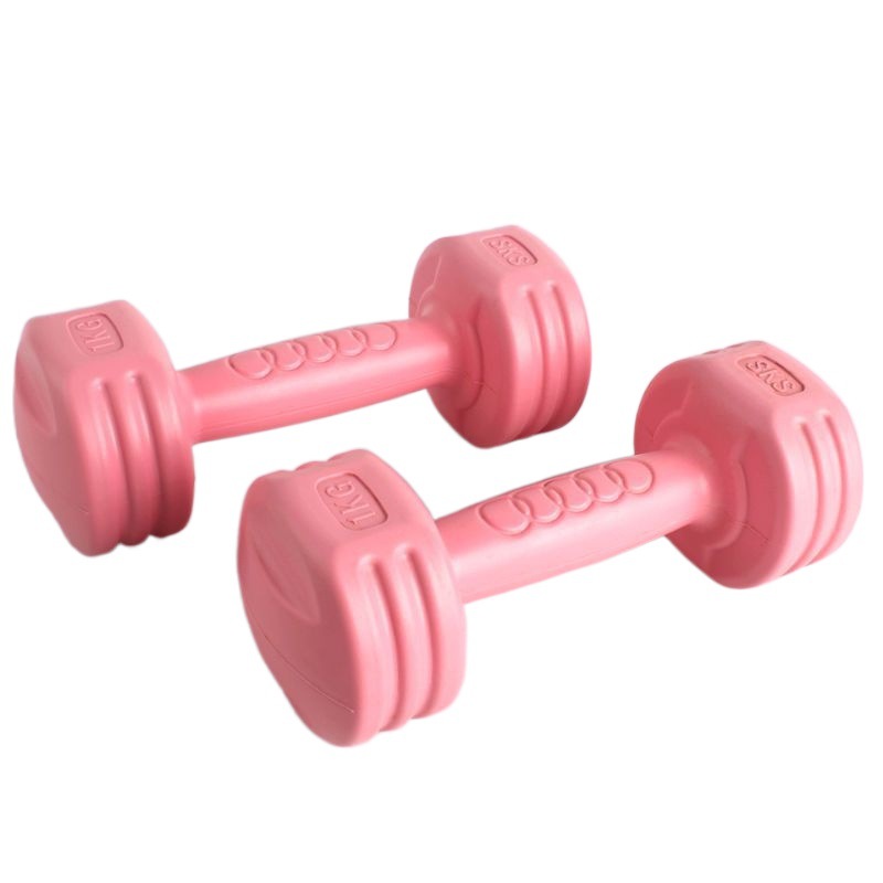 Tạ Tay 1KG,1,5Kg ,2Kg,3KG,4KG,5KG {1 Quả} (Nhựa Bọc Bê Tông Rắn) -Tạ Nữ Chuyên Tập Gym Yoga Pilates Thể Dục Tại Nhà