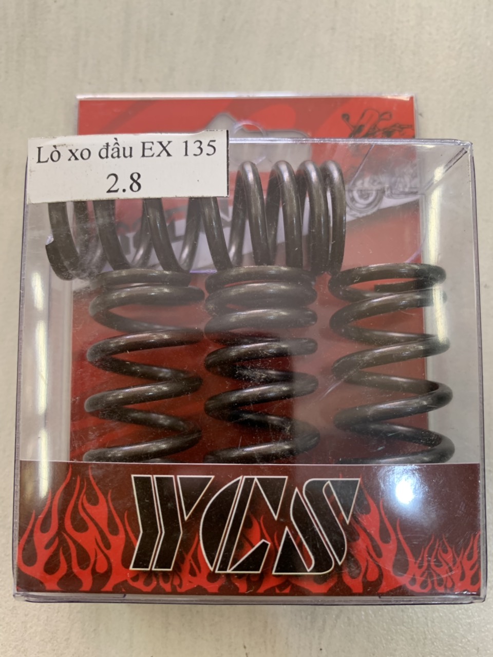 lò xo đầu exciter 135 ycs 2.8