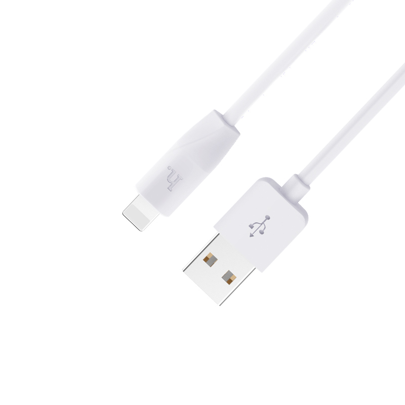 Cáp Sạc Lightning Hoco X1 1m Cho iPhone - Hàng Chính Hãng (Trắng)