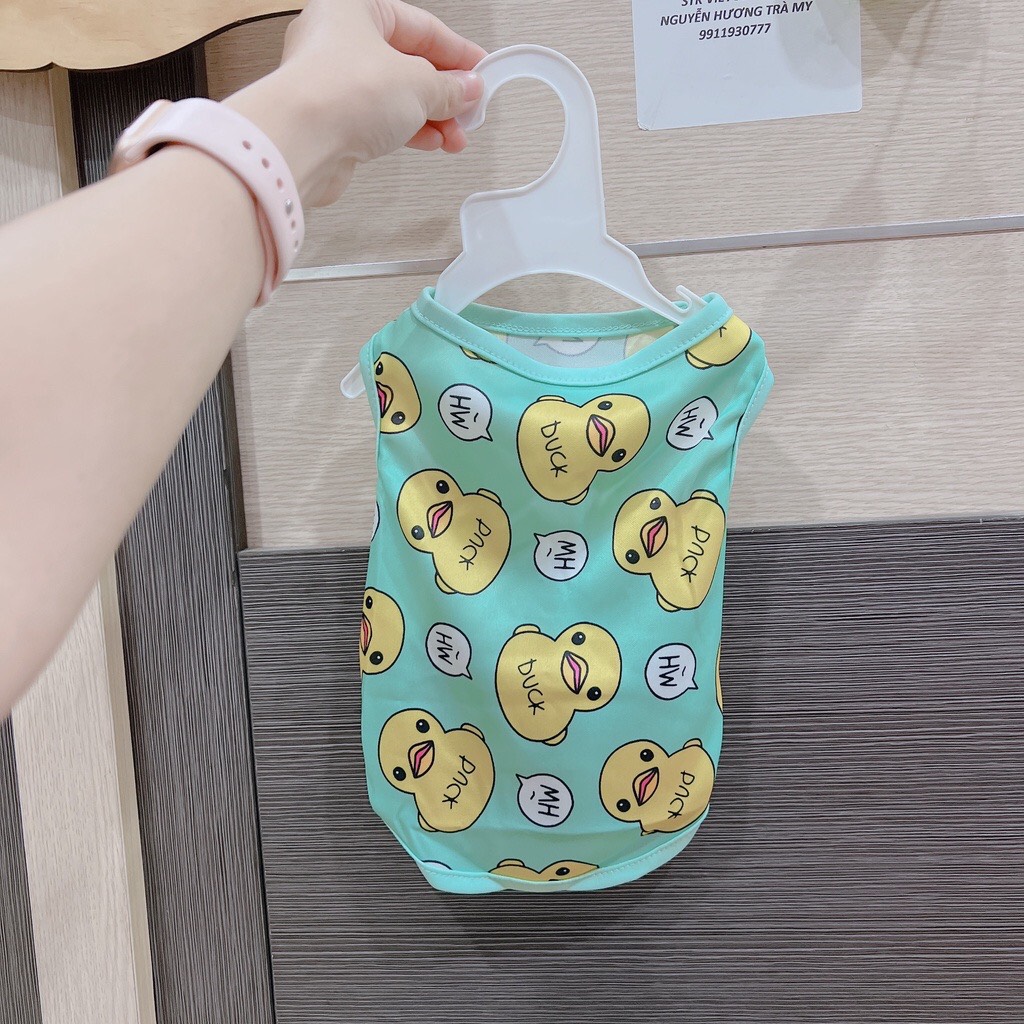 ÁO CHO THÚ CƯNG con vịt