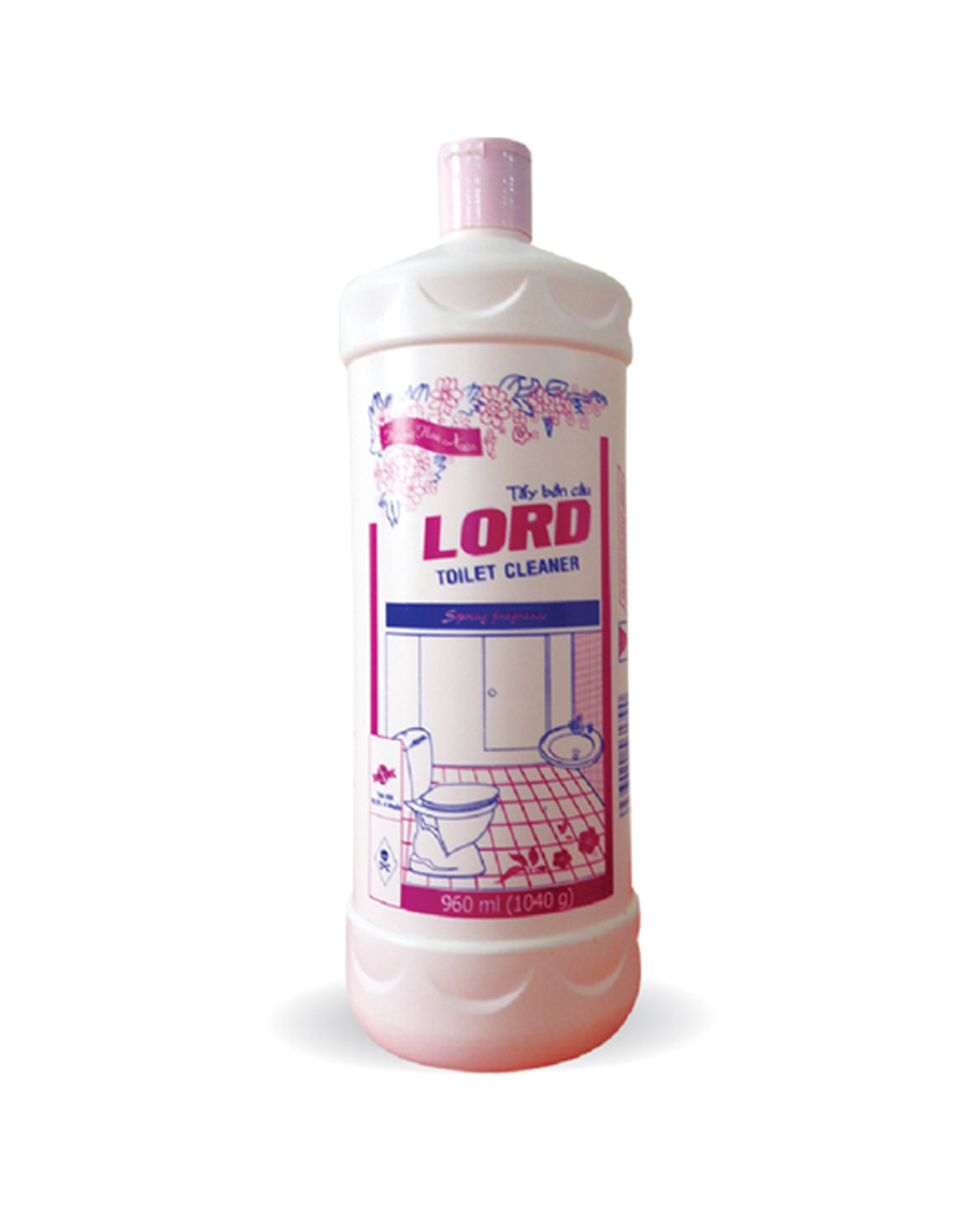 Nước tẩy bồn cầu cực mạnh Lord 1kg